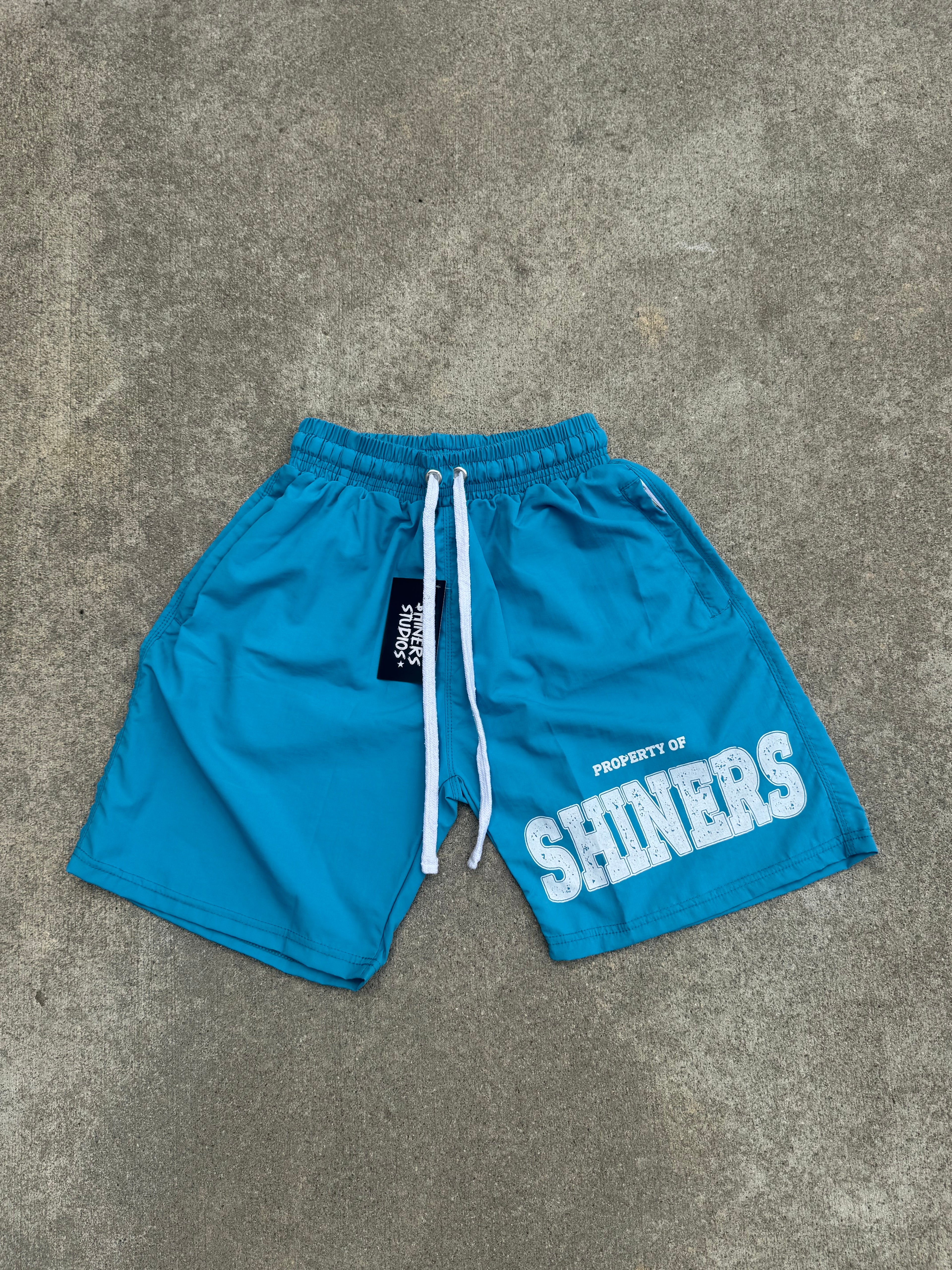 Blue Property Shorts