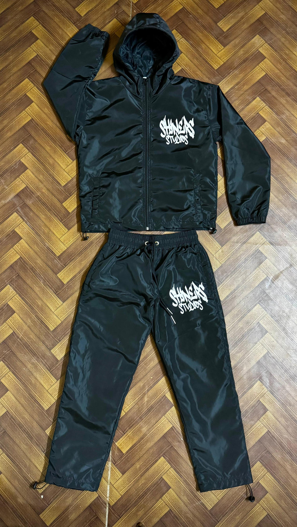 Windbreaker Pants (Black)