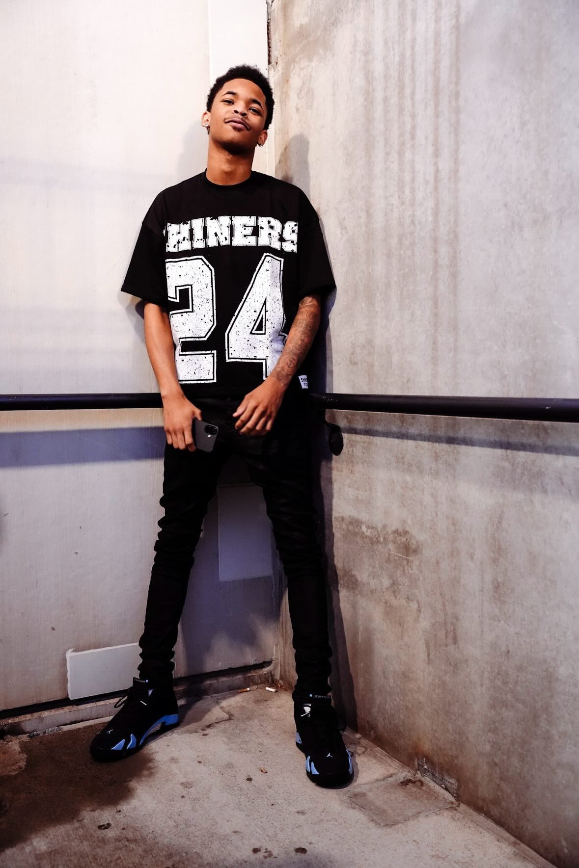 Black Unisex “24” Tee
