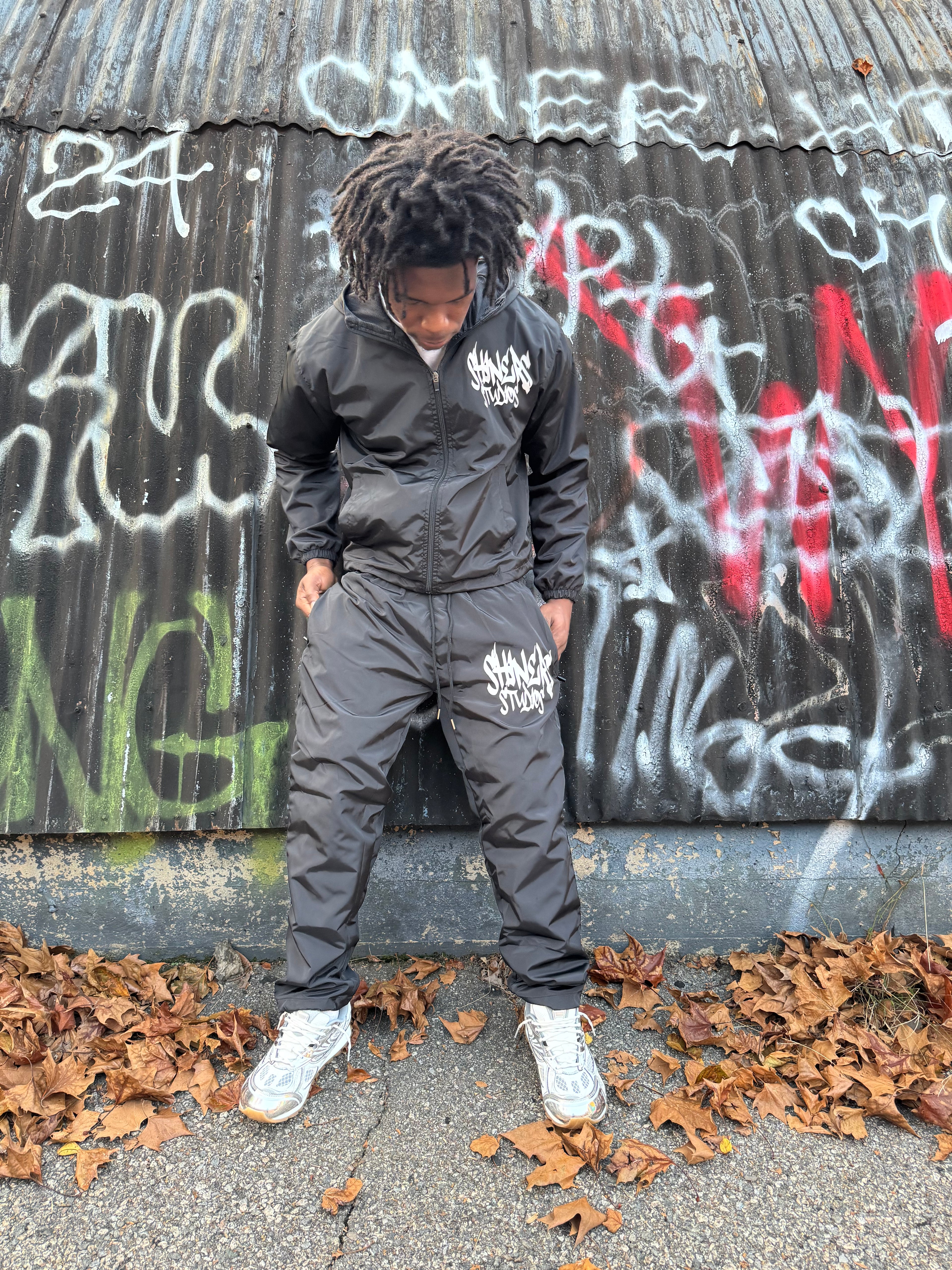 Black Tracksuit Jacket