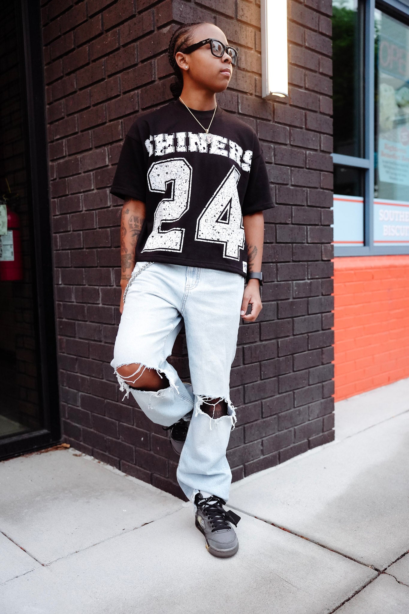 Black Unisex “24” Tee
