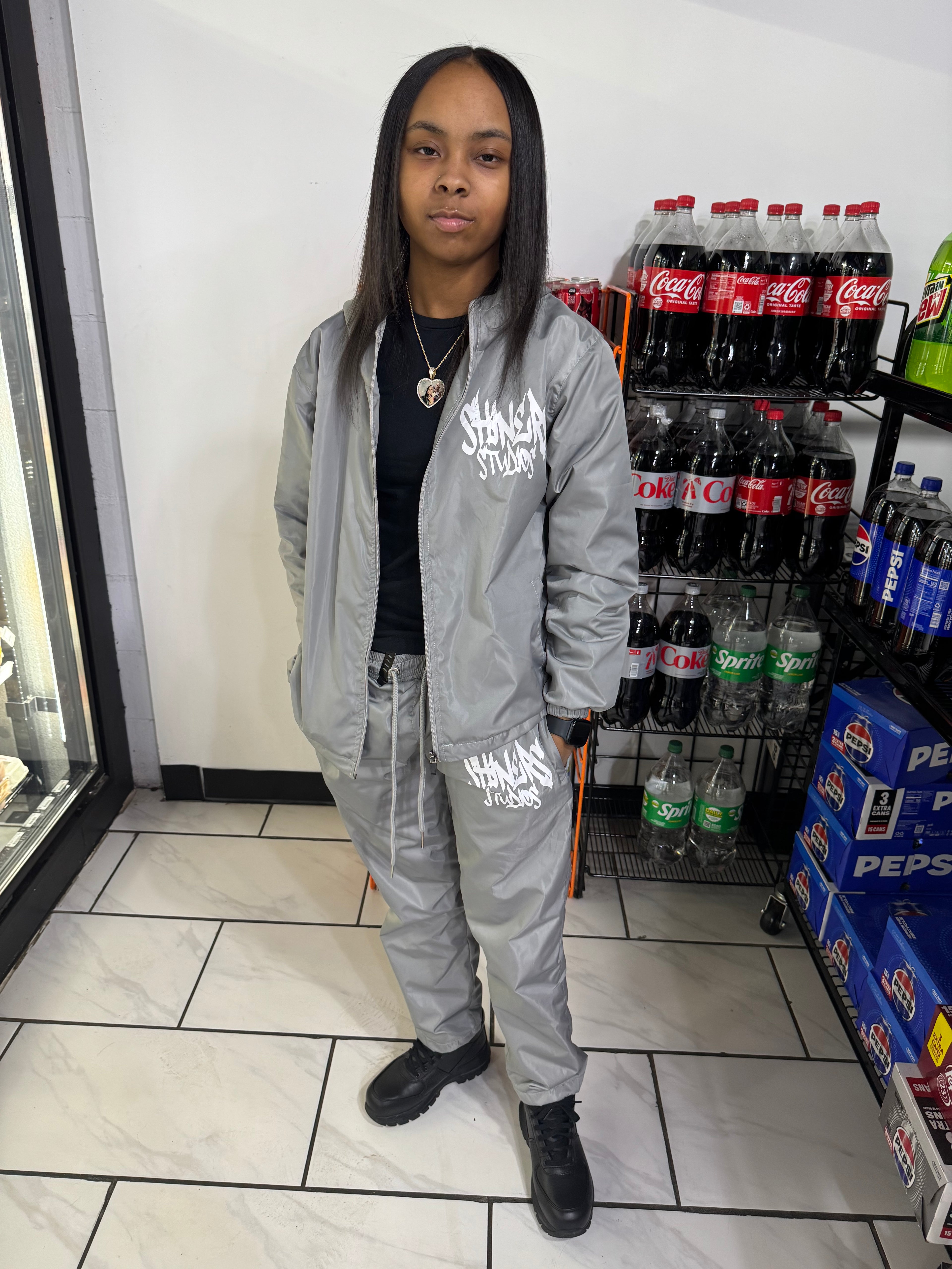 GREY Tracksuit Jacket