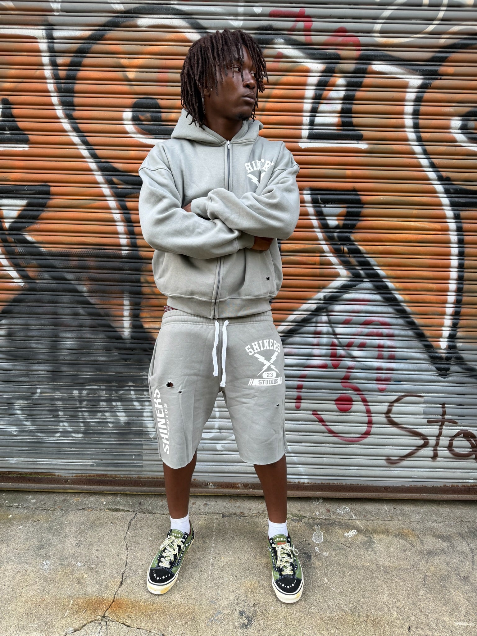 Grey Shiners Jacket
