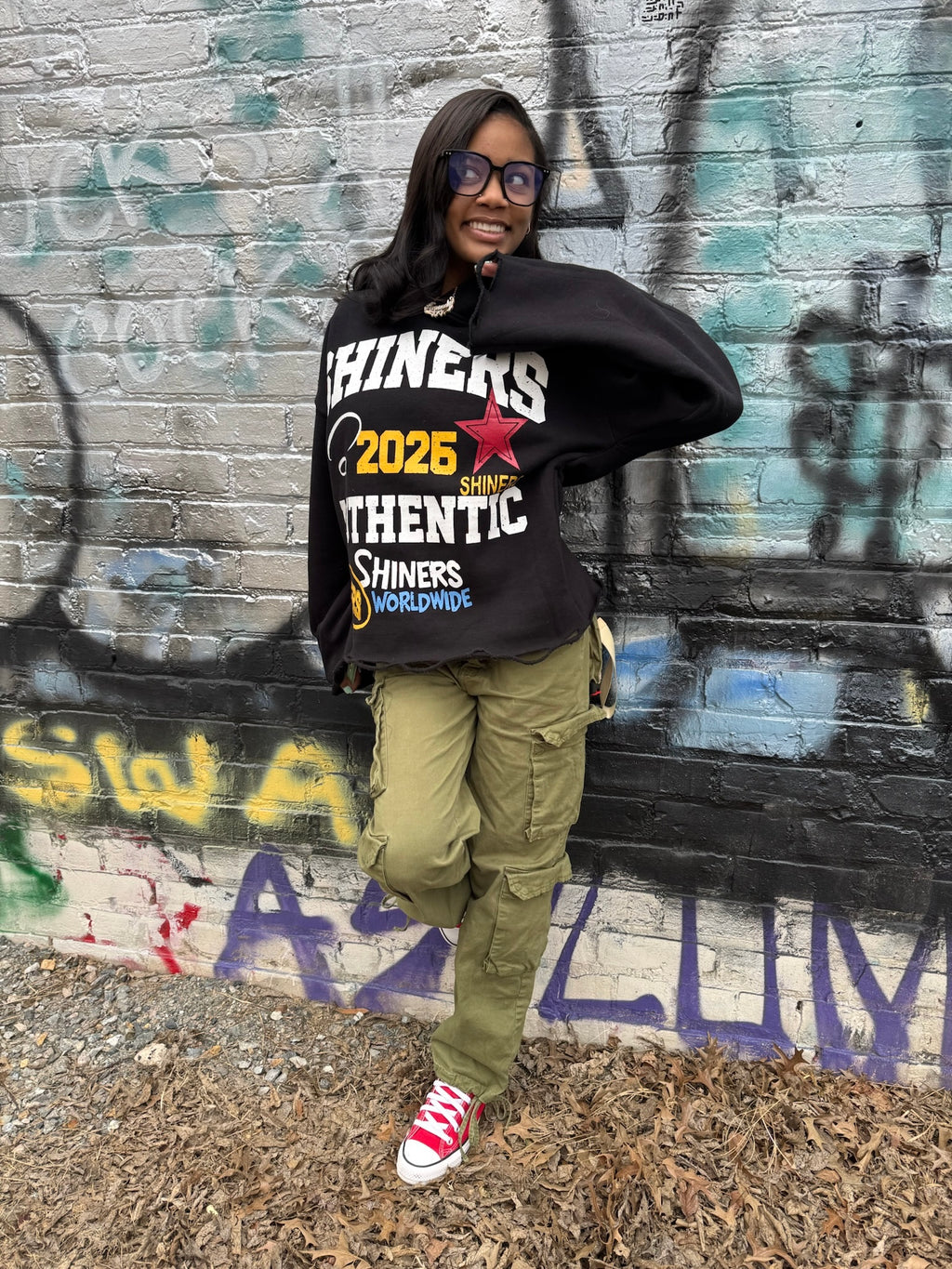 Shiners Distressed Hoodie