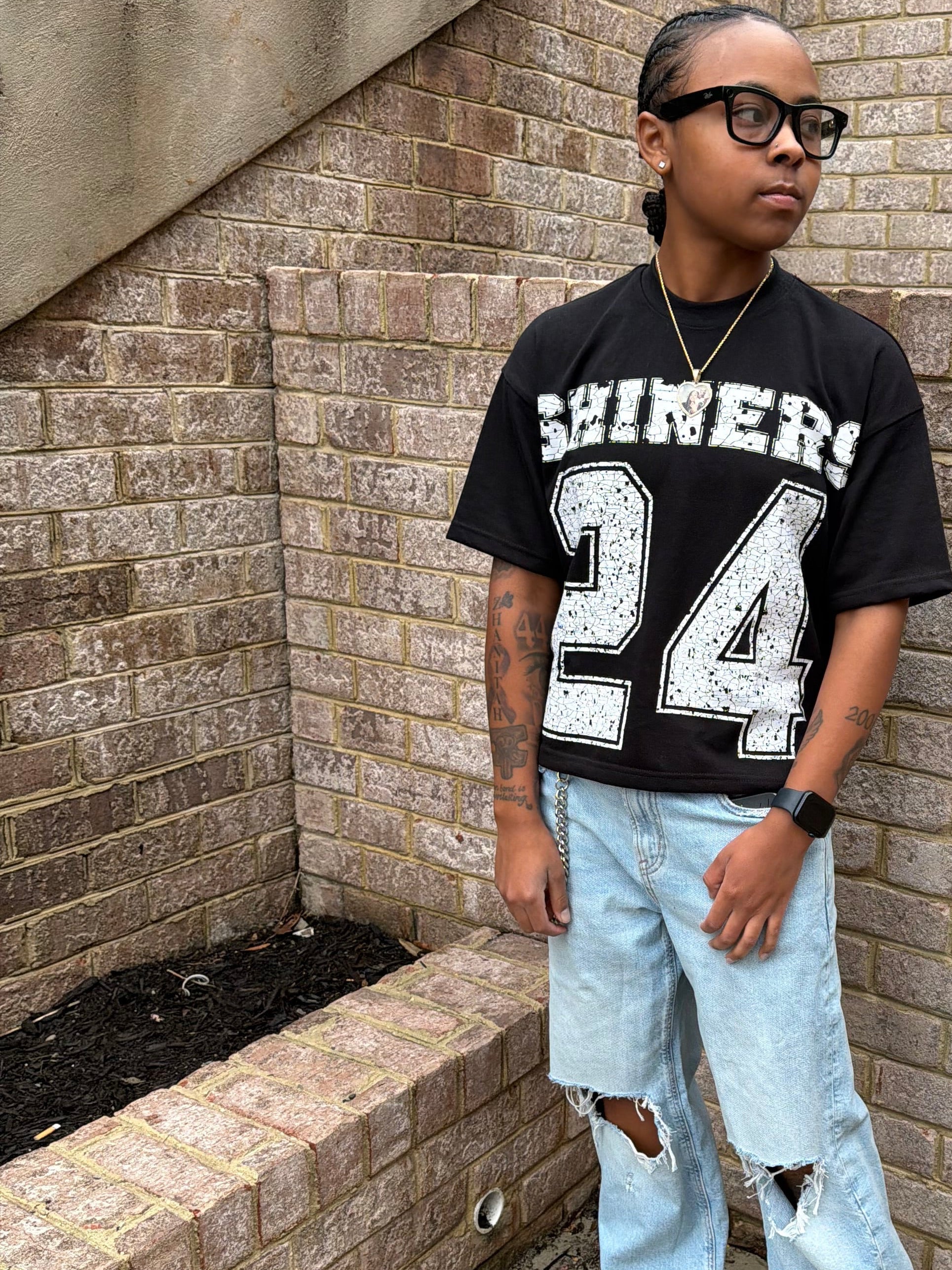Black Unisex “24” Tee