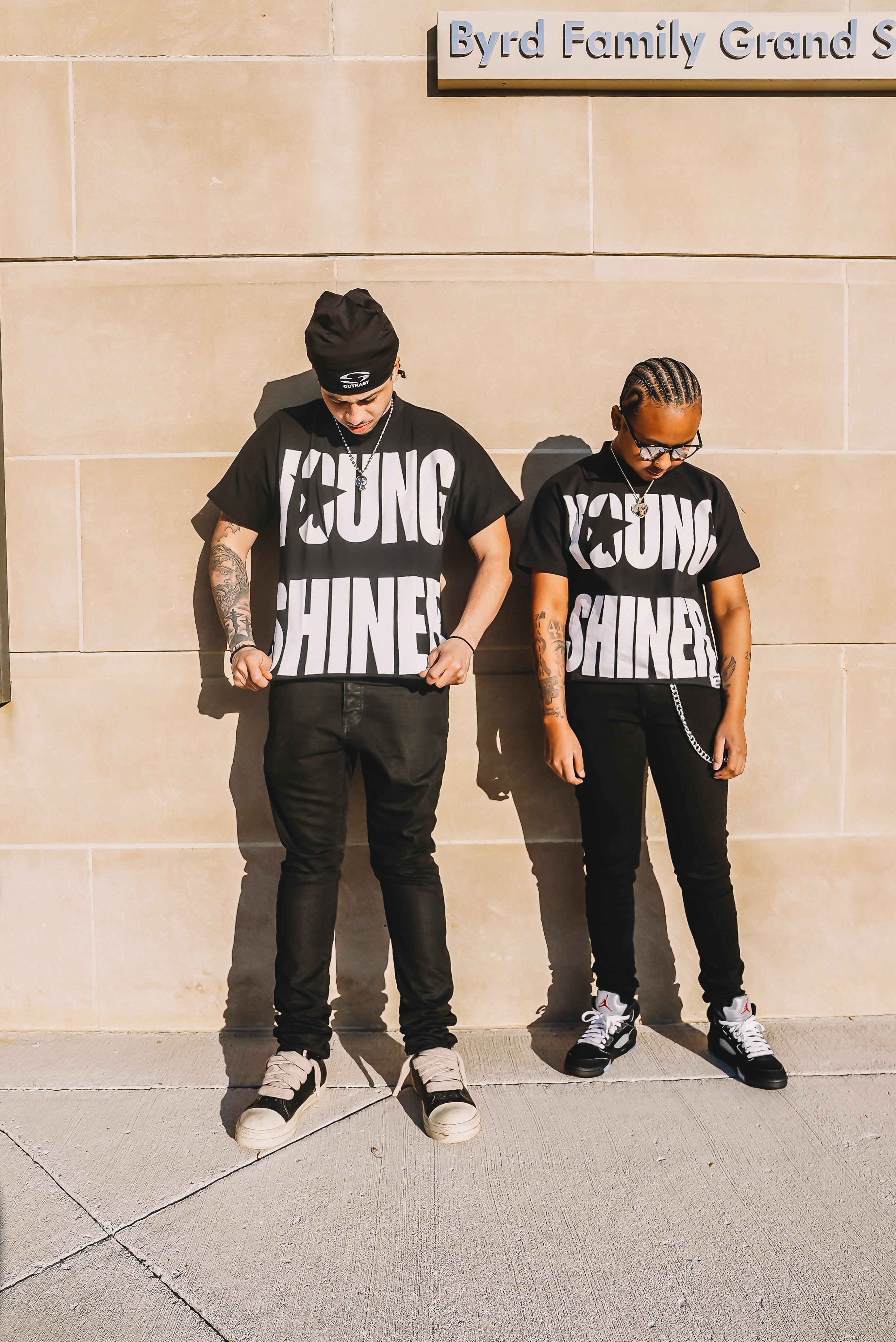 Black Young Shiner Tee