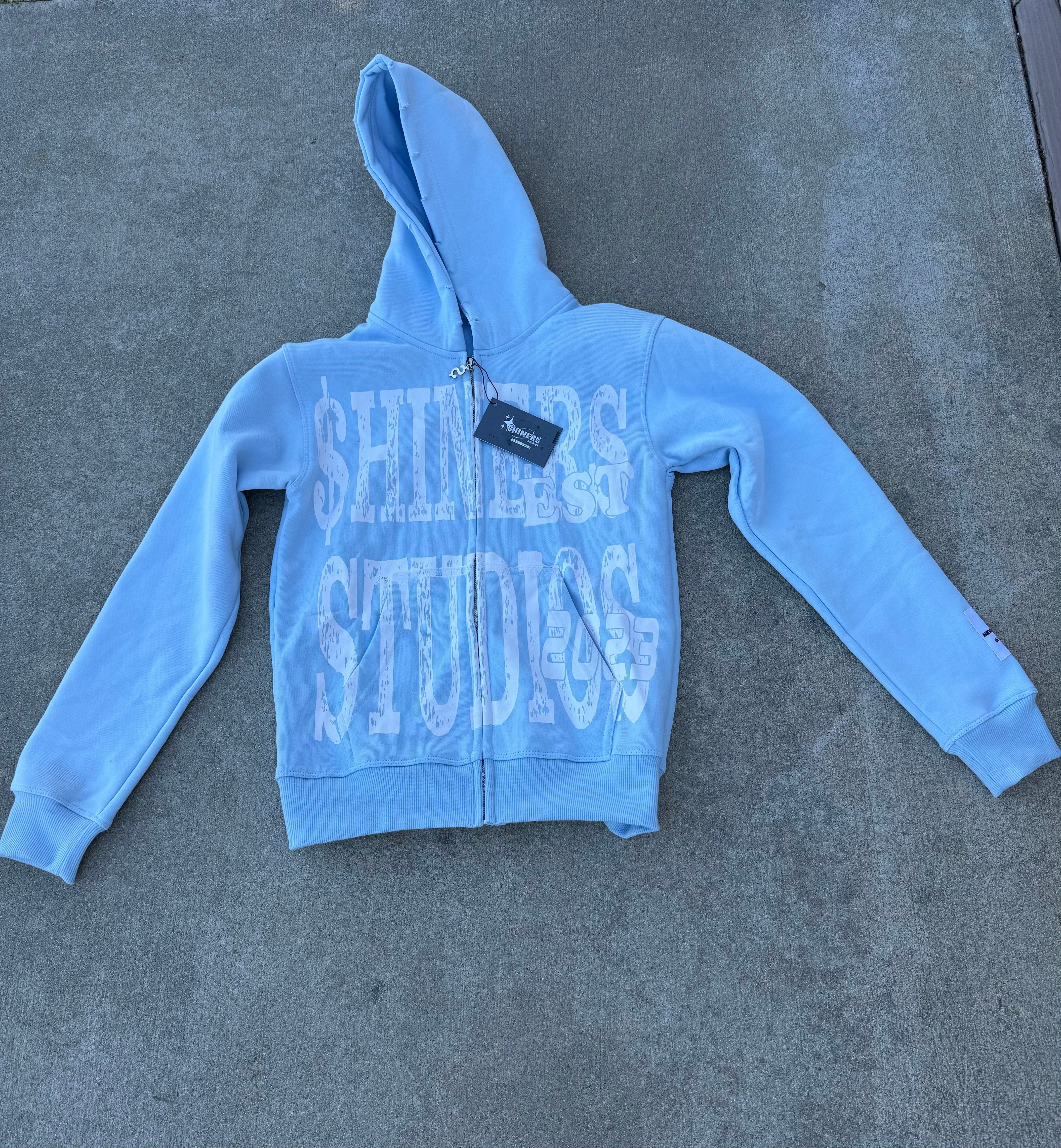 Light Blue Shiners Zip Up