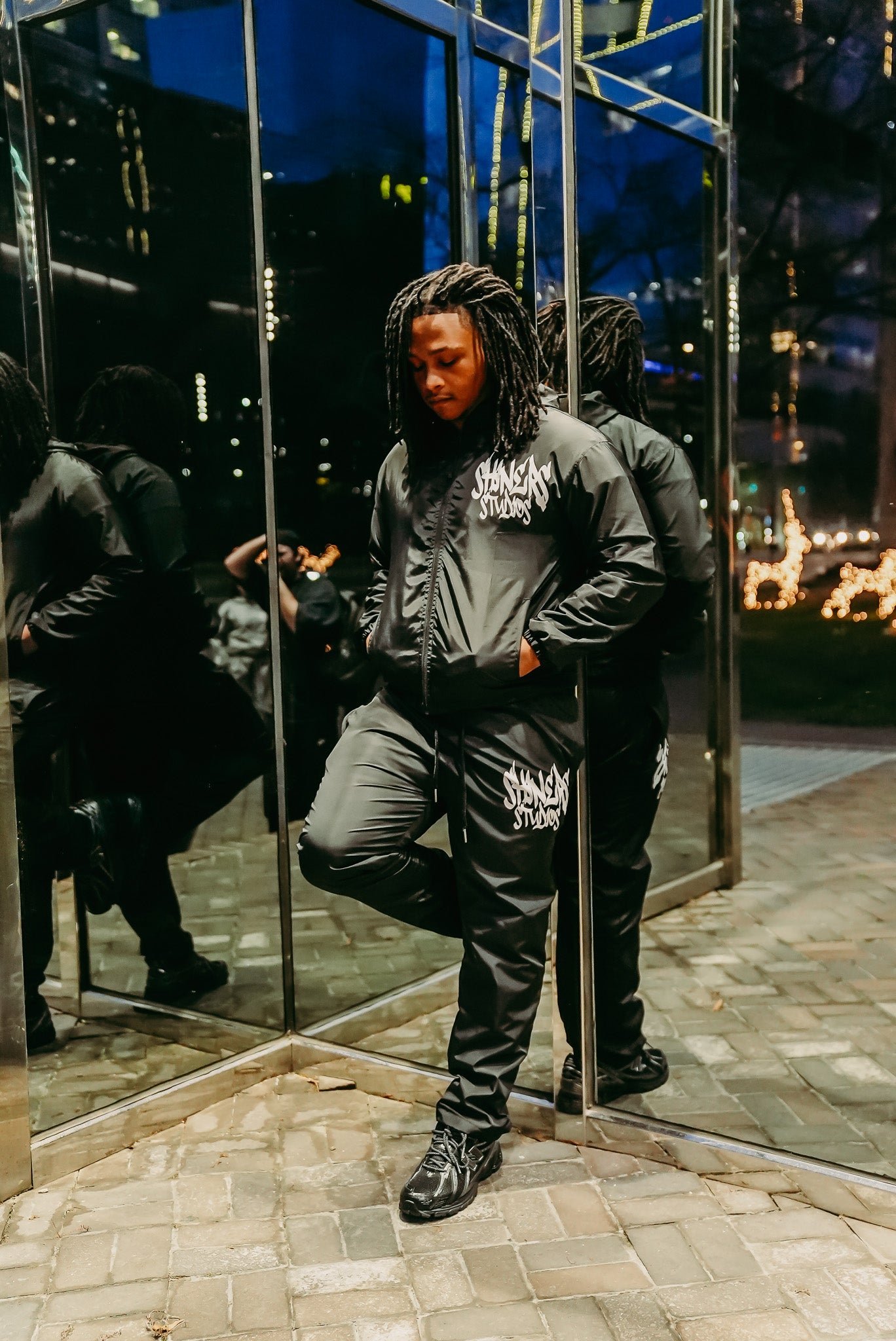 Black Tracksuit Jacket