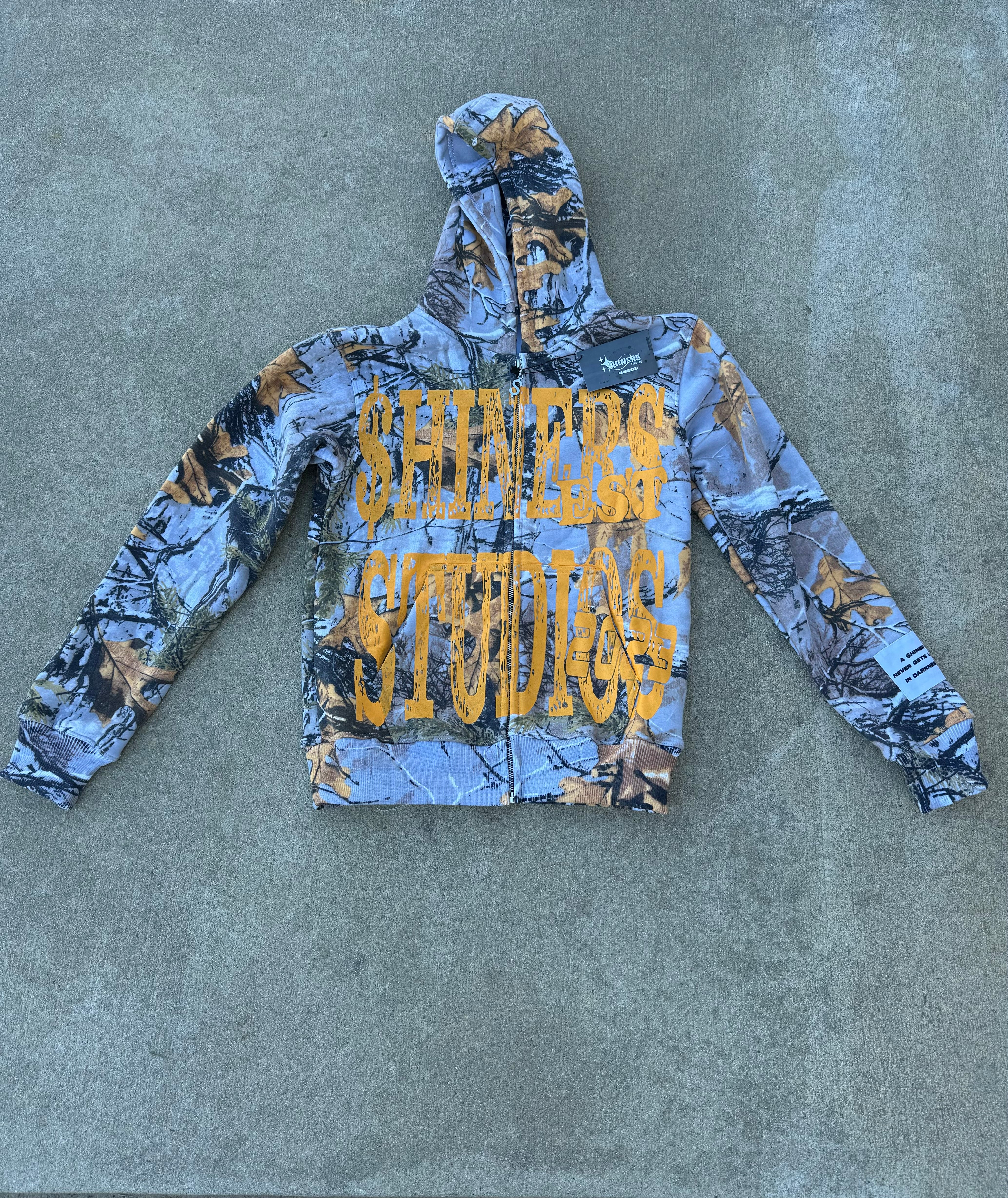 Camo Shiners Zip Up