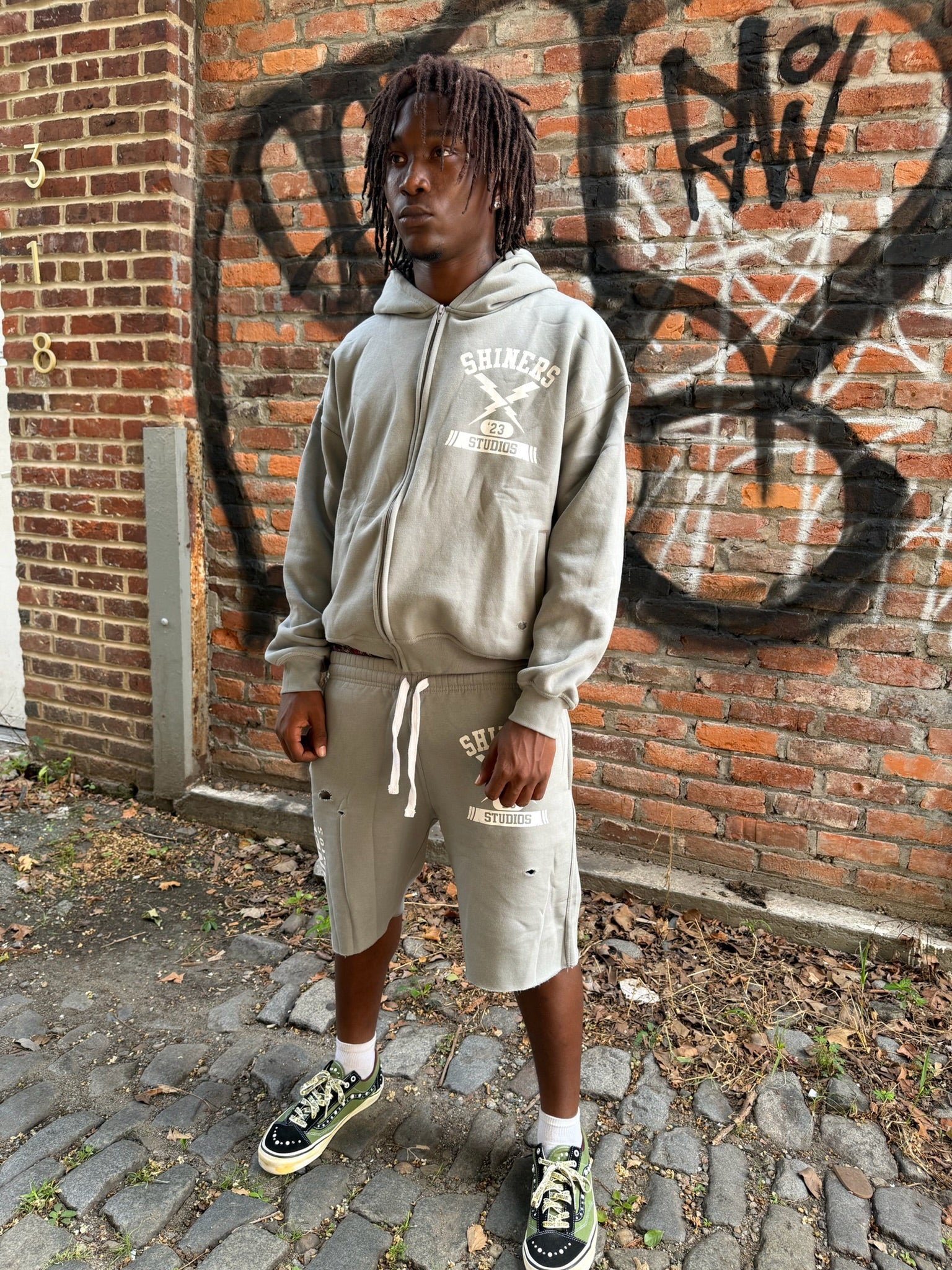 Grey Shiners Jacket