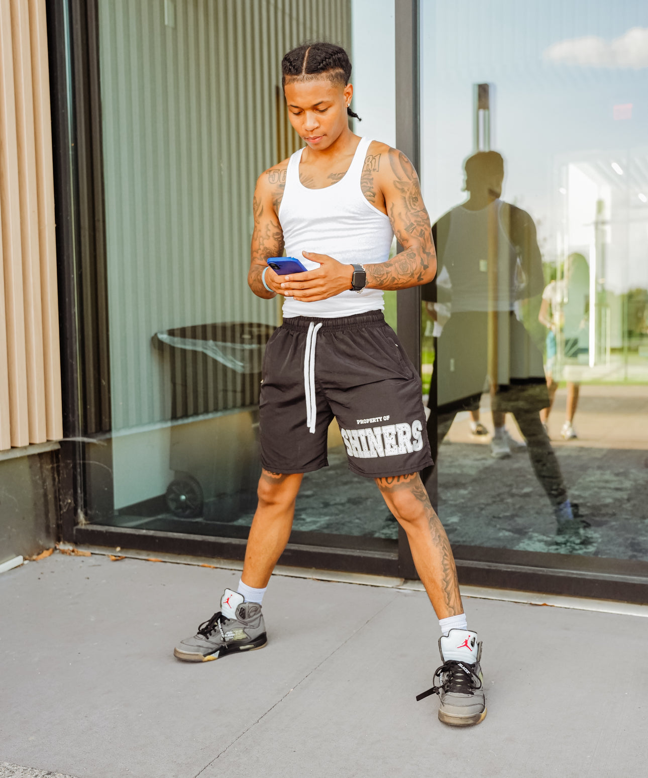 Black Property Shorts