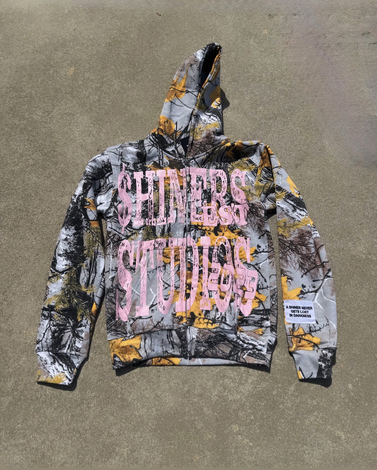 Camo Zip Up
