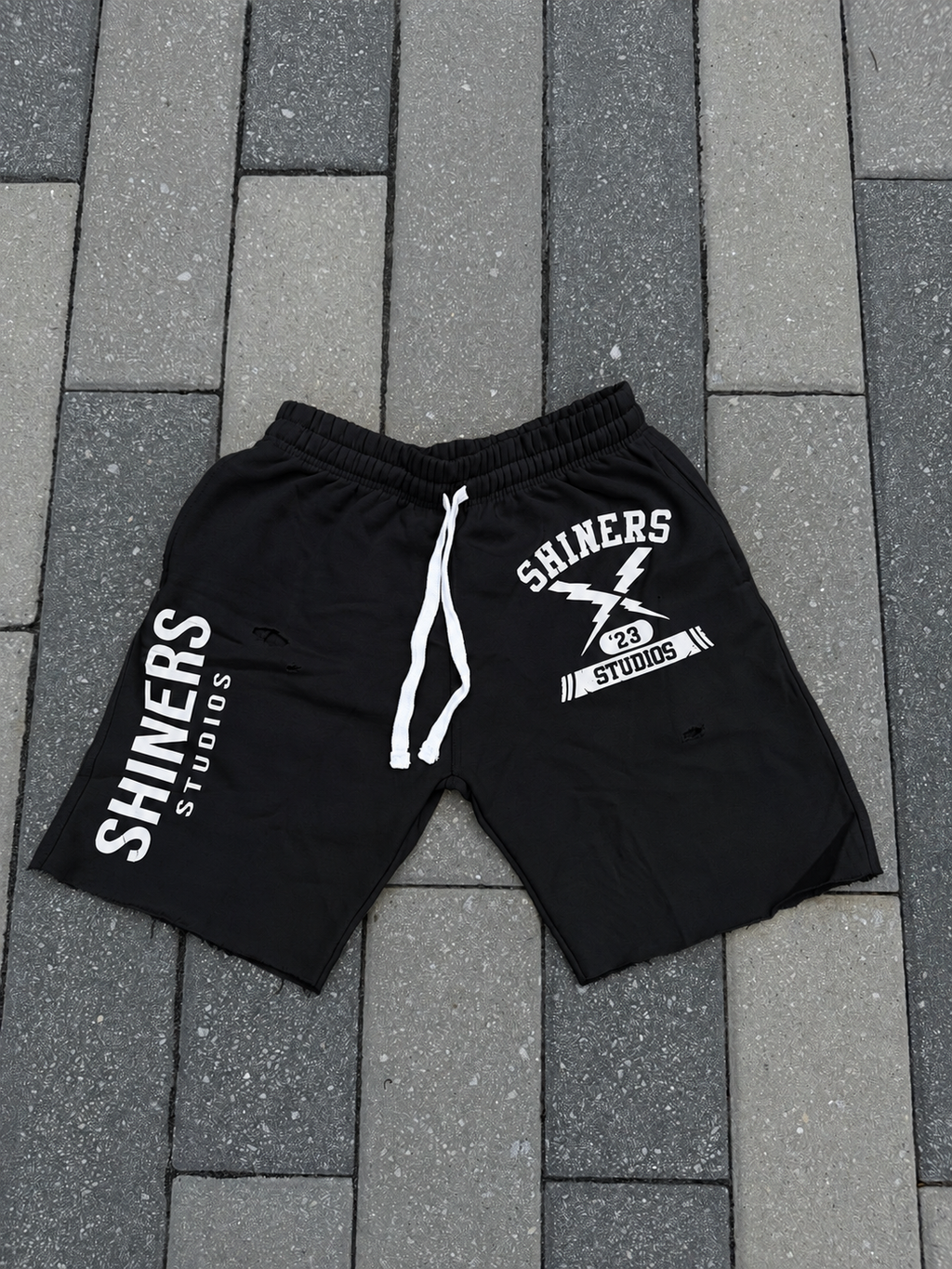 Black Shiners Shorts