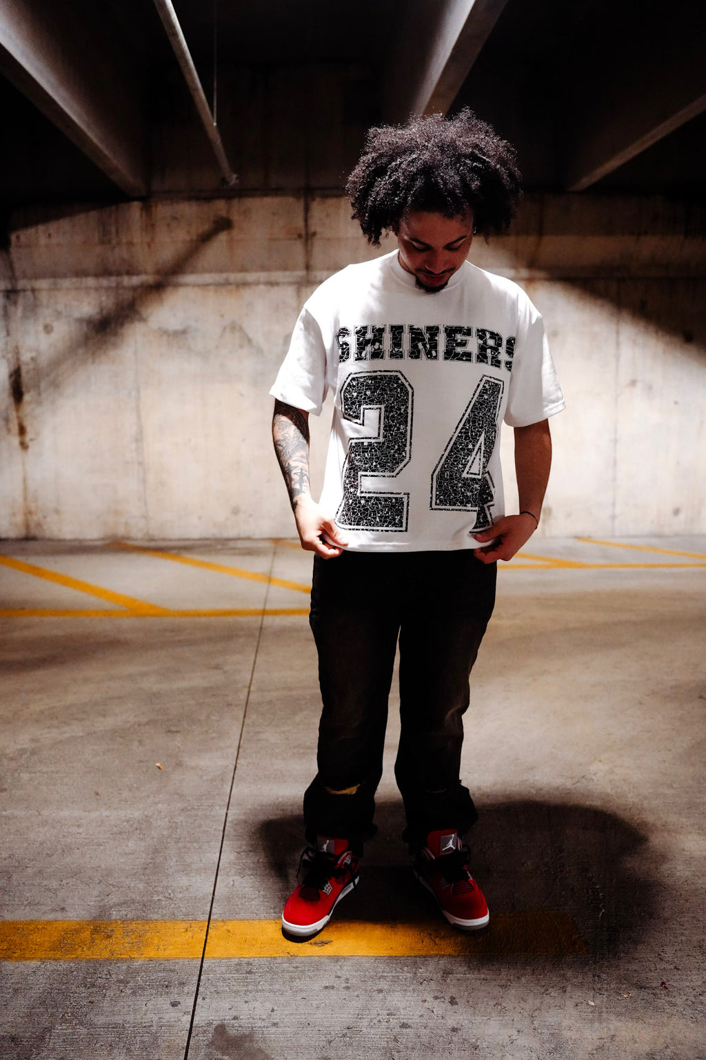White Unisex “24” Tee