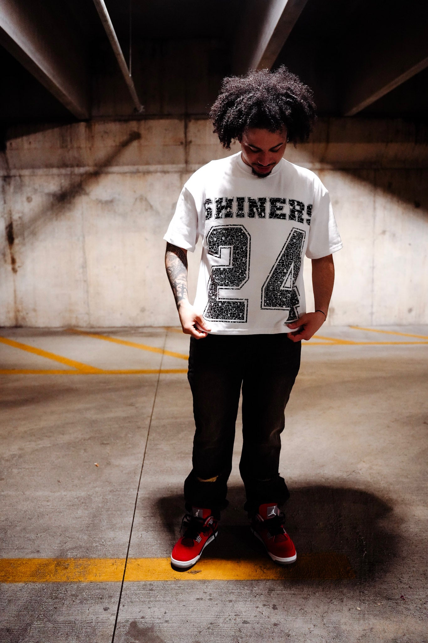 White Unisex “24” Tee