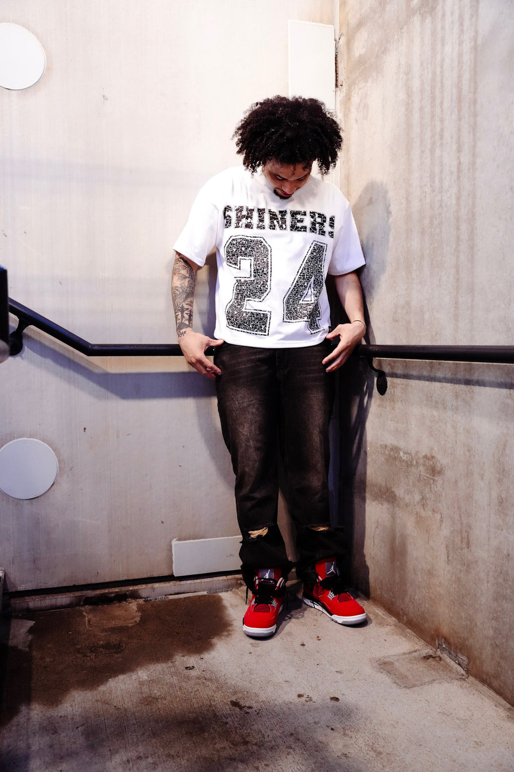White Unisex “24” Tee