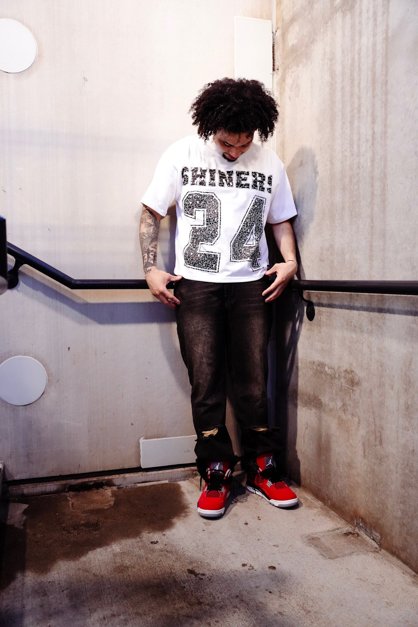 White Unisex “24” Tee