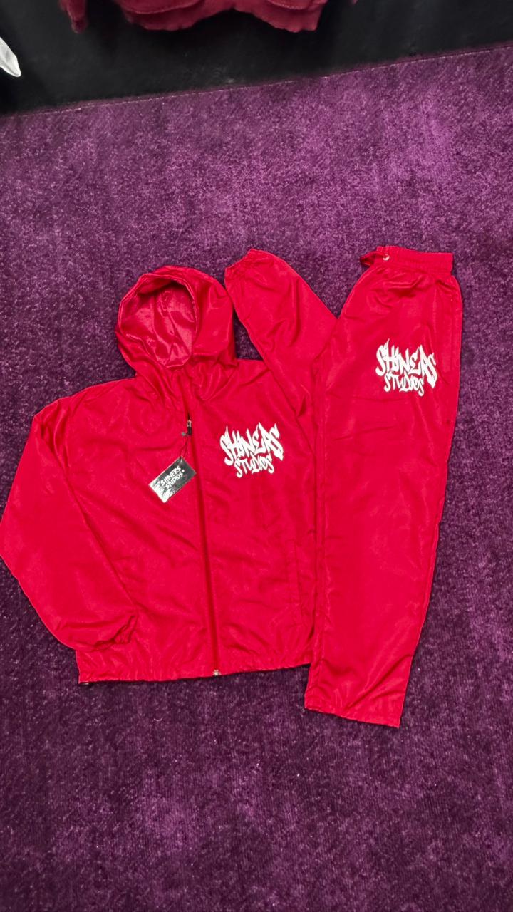 Windbreaker Jacket (Red)
