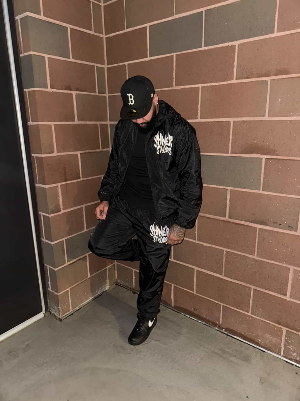 Windbreaker Pants (Black)